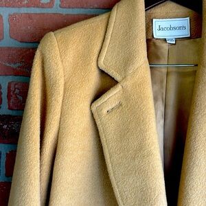 Vintage Jacobson’s Camel Hair Tan Coat